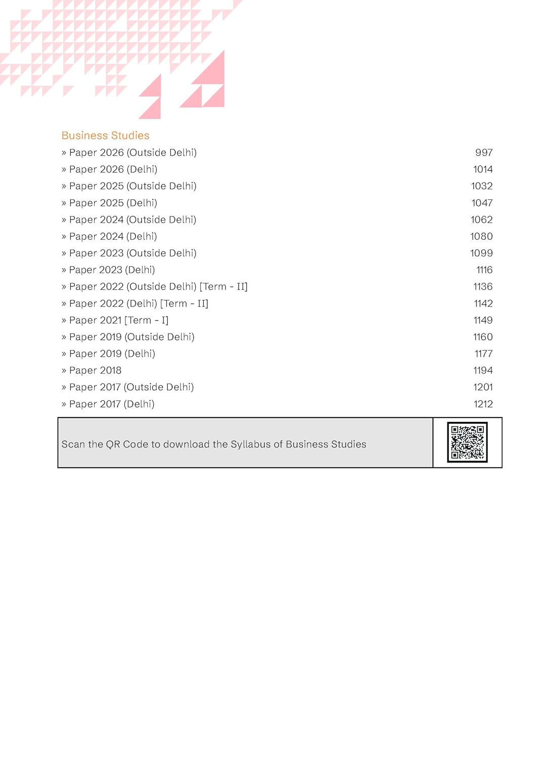 Gurukul by Oswaal CBSE Class 12 Commerce Stream 10 Years Solved Papers for 2027 Exam | Yearwise Board Papers 2017–2026 | Math, Accounts, Economics, Business Studies, English | All Sets Delhi & Outside