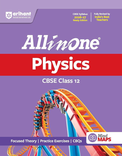 Arihant Class 12 CBSE All in One Physics + Chemistry + Maths + English Core - Combo Set of 4 Books - Includes | Focused Theory | Exercises Practice | CBQs | - For 2027 Exams