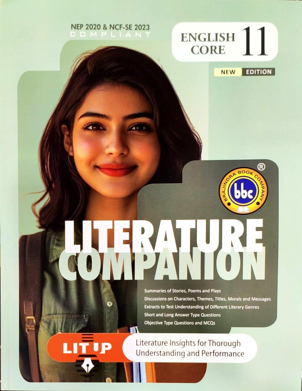 BBC Compacta Assignments English Core With Literature Companion for Class 11 - Set of 2 Books - Latest for 2026 Edition (Hardbound)