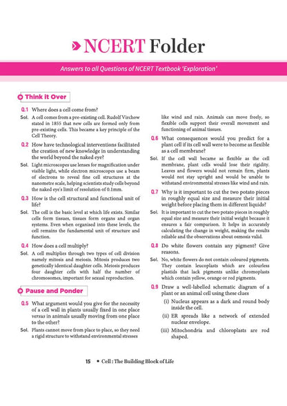 Arihant All in One Science (Exploration) Class 9 for CBSE Exam 2026-27 | NCERT Based Complete Theory, Practice Exercises, CBQs, A-R, Sample Papers & Mind Maps | Revised Edition as per Latest Syllabus