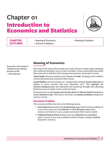 Arihant All in One Economics Class 11 for CBSE Exam 2026-27 | NCERT Based Complete Theory, Practice Exercises, CBQs, A-R, Sample Papers & Mind Maps | Revised Edition as per Latest Syllabus
