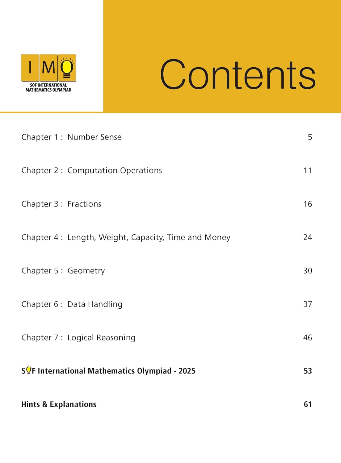 MTG International Mathematics Olympiad (IMO) Workbook Class 4 - Chapter-wise MCQs with Achievers Section - SOF Olympiad Books For 2026-27 Exam