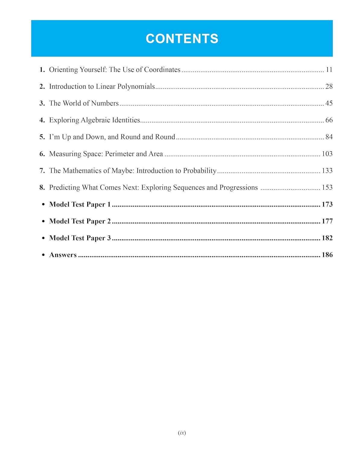 Full Marks Mathematics Complete Study Material Class 9 | Based on New NCERT Textbook GANITA MANJARI (Part-1) | Includes CBQ's, Solved Q/A, Model Test Papers and More