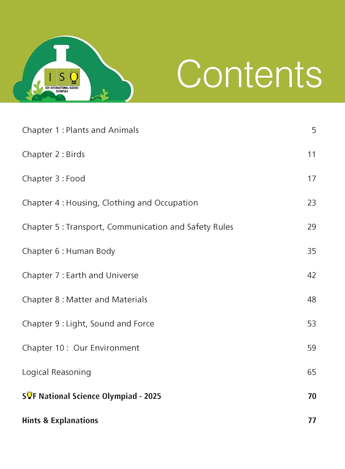 MTG International Science Olympiad (ISO) Workbook Class 3 - Chapter-wise MCQs, Quick Recap with Achievers Section - SOF Olympiad Books For 2026-27 Exam