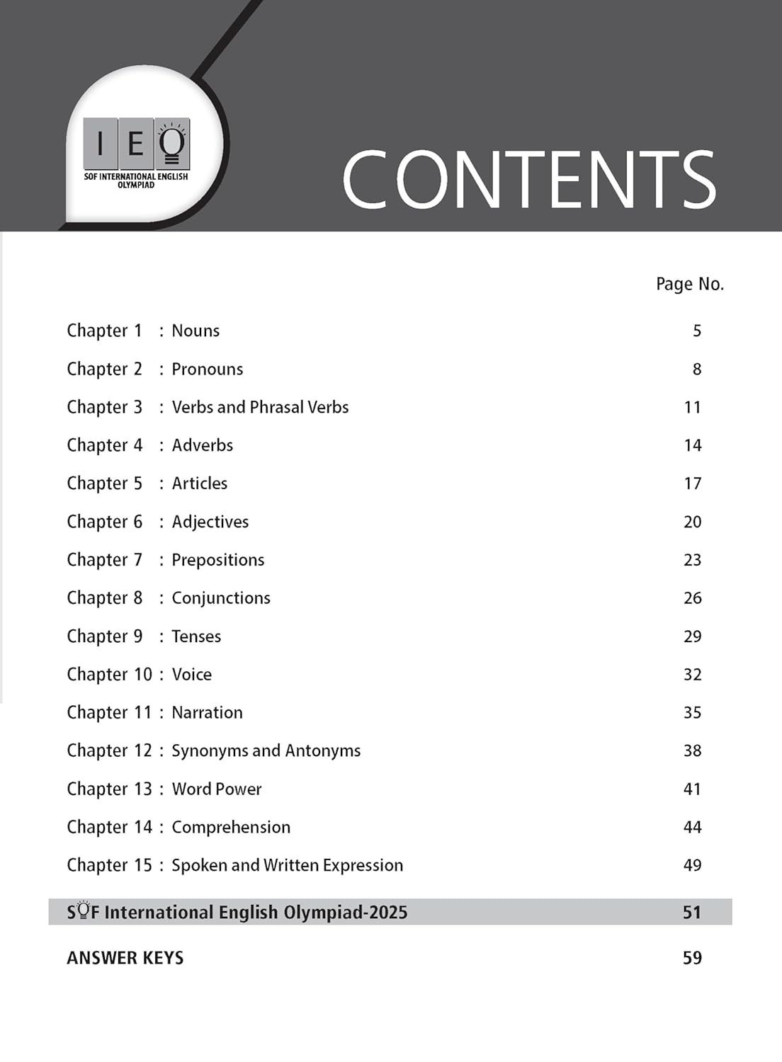 MTG International English Olympiad (IEO) Workbook Class 6 - Chapter-wise MCQs with Achievers Section - SOF Olympiad Books For 2026-27 Exam