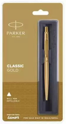 LUXOR Parker Classic Gold With Gold Trim Ball Pen