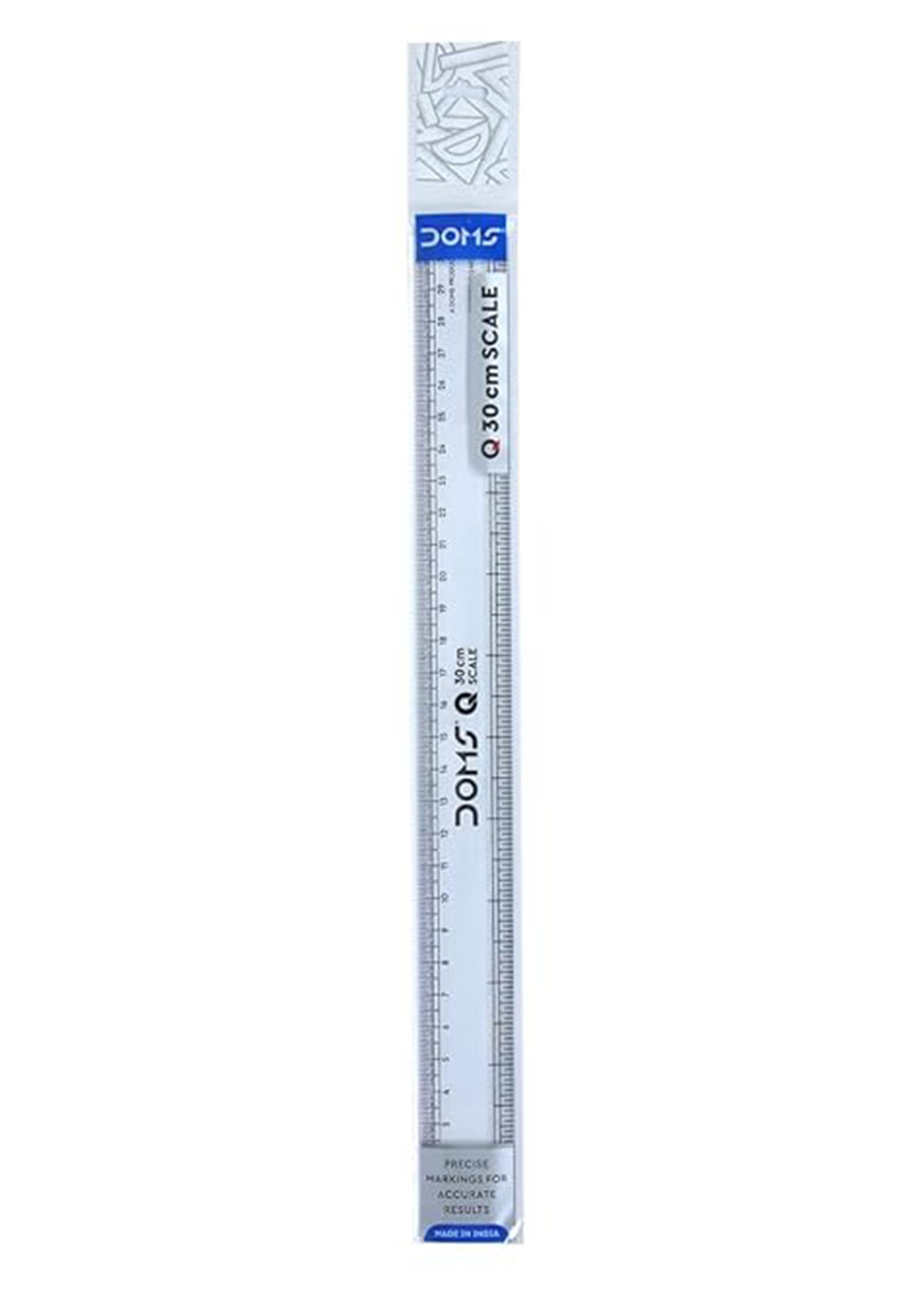 Doms Transparent Scale - 30cm