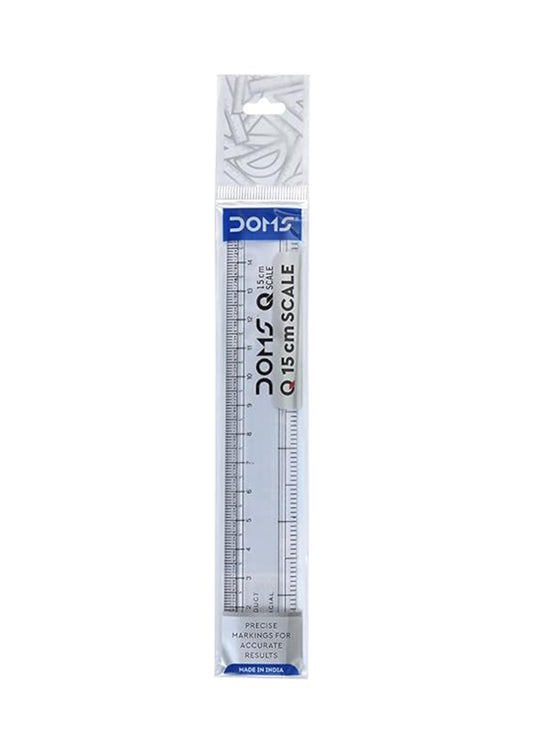 Doms Transparent Scale - 15cm