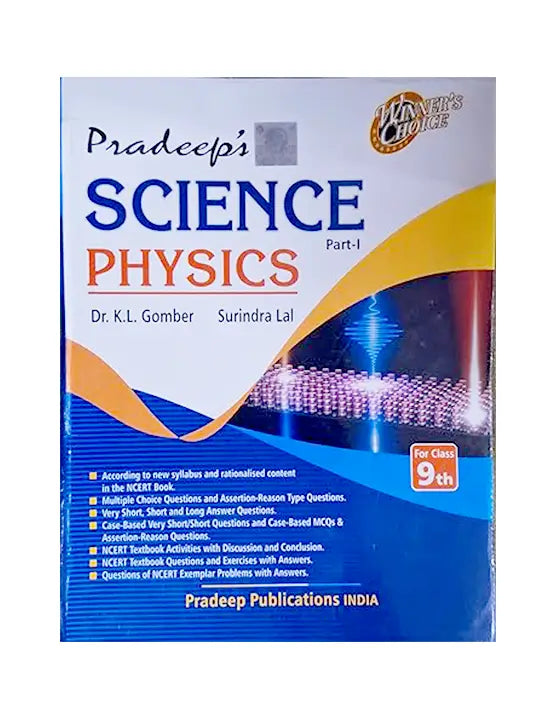 Pradeep’s Science Physics Part + Chemistry + Biology for Class 9