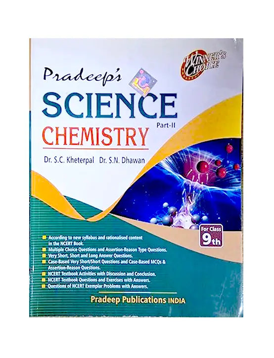 Pradeep’s Science Physics Part + Chemistry + Biology for Class 9