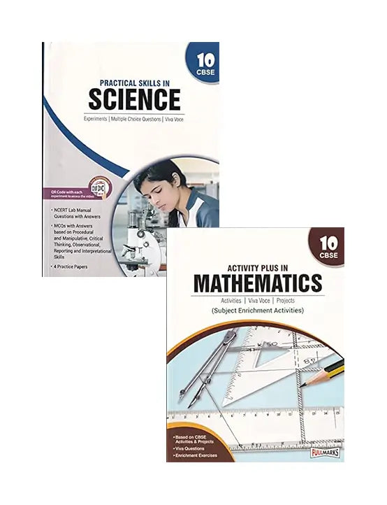 Activity Plus In Mathematics & Practical Skills in Science for Class 10