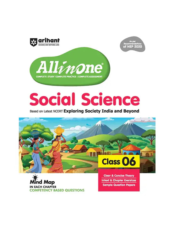 Arihant All In One - Social Science For Class 6 | 6TH 2025