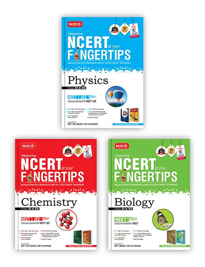 MTG – Physics, Chemistry & Biology, Objective NCERT at your FINGERTIPS