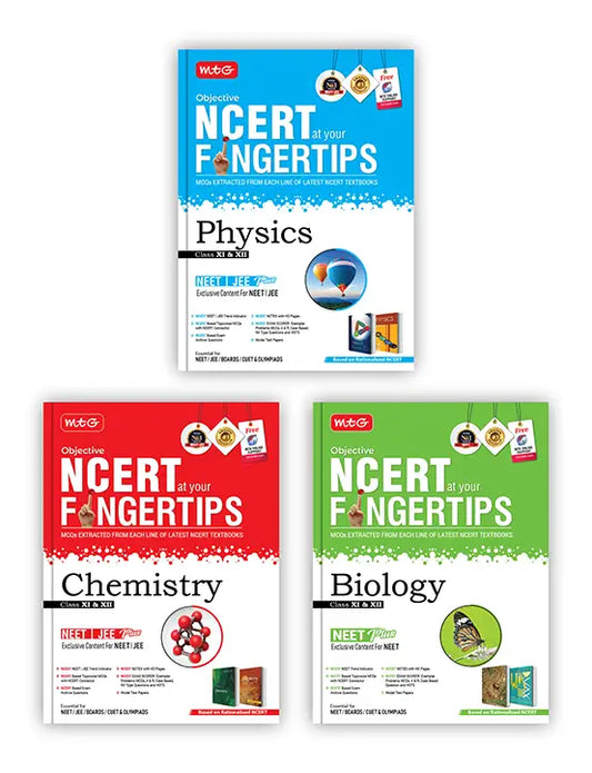 MTG – Physics, Chemistry & Biology, Objective NCERT at your FINGERTIPS