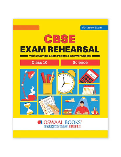 Oswaal Books – Maths Standard | Science | Social Science & English (Set of 4 Books), CBSE Exam Rehearsal for Class 10 (2025 Exam)