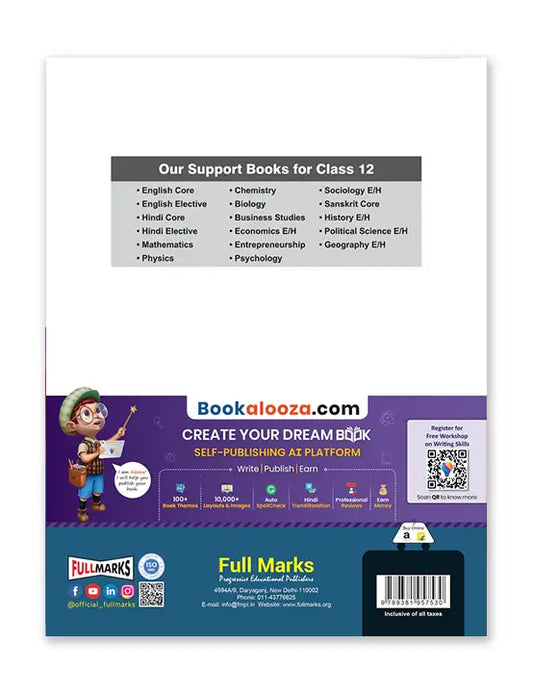 Full Marks – Hindi Core, Complete Study Material for Class 12