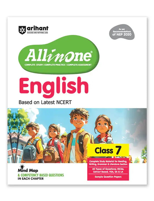 ARIHANT ALL IN ONE ENGLISH CLASS FOR 7