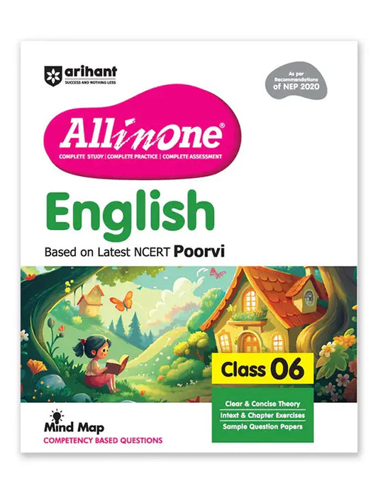 ARIHANT ALL IN ONE ENGLISH FOR CLASS 6TH | 6TH 2025