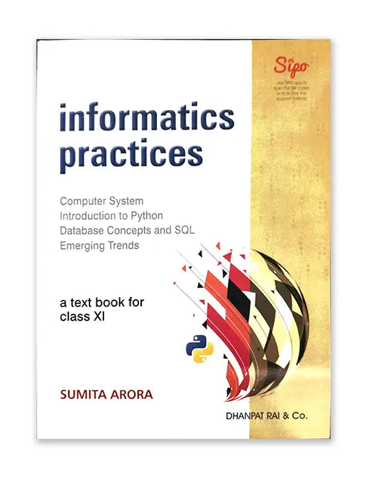 Information Practices Textbook by Sumita Arora for Class 11 (2025-2026)