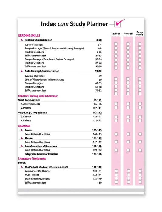 Arihant – English Core, All In One Textbook | NCERT & Other Questions, CBQs, Sample Papers | Including Assessment of Speaking & Listening Skills | Exam 2025-26 | for Class for 11