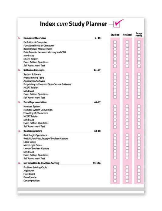 Arihant – Computer Science, All In One Textbook | CBQs, MCQs, A-R, Case Based, Sample Question Papers | Including Mind Map | Exam 2025-26 | for Class for 11