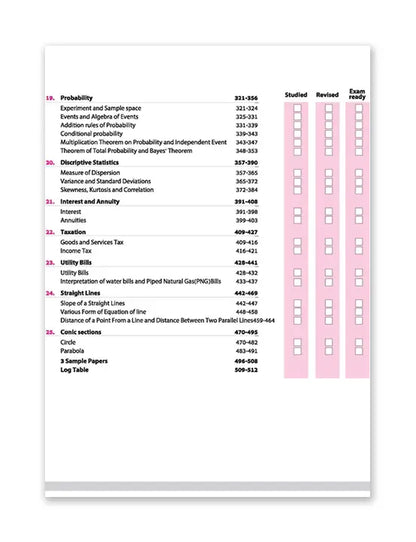Arihant – Applied Mathematics, All In One Textbook | Topic & Chapter Exercises, CBQs, MCQs, A-R, Case Based, Sample Question Papers | Exam 2025-26 | for Class for 11