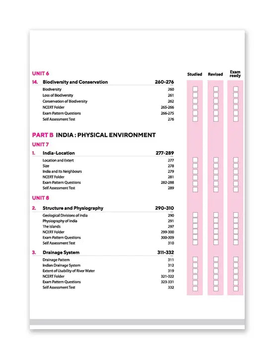 Arihant – Geography, All In One Textbook | Based on NCERT & Other Important Questions | Sample Question Papers | Including Mind Maps & Practical Work | for Class for 11