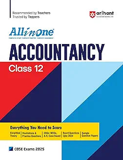 ARIHANT ALL IN ONE - ACCOUNTANCY FOR CLASS 12