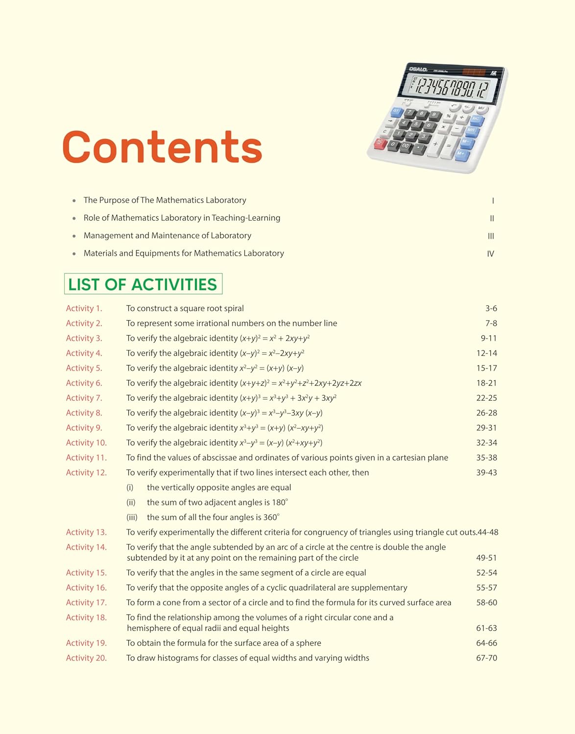 Arihant Laboratory Manual Mathematics for CBSE Class IX (9th) | Complete Practical Book with Experiments, Viva Voce Questions & Answers | NCERT Compliant Lab Book (Copy)