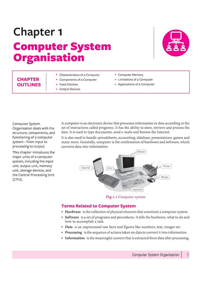 Arihant All in One Computer Applications Class 9 for CBSE Exam 2026-27 | NCERT Based Complete Theory, Practice Exercises, CBQs, A-R, Sample Papers & Mind Maps | Revised Edition as per Latest Syllabus