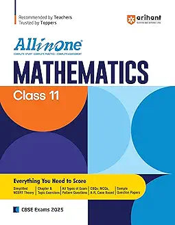 ARIHANT ALL IN ONE - MATHEMATICS FOR CLASS 11