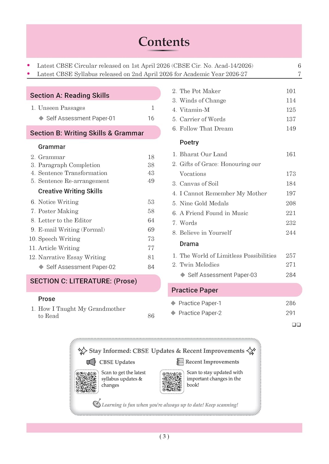 Oswaal CBSE English Question Bank Chapter-wise & Topic-wise Class 9 | Based on new NCERT Textbook Kaveri |Includes Summary, Competency-Based Question, Self-Assessment & Practice Papers | For R2 Level