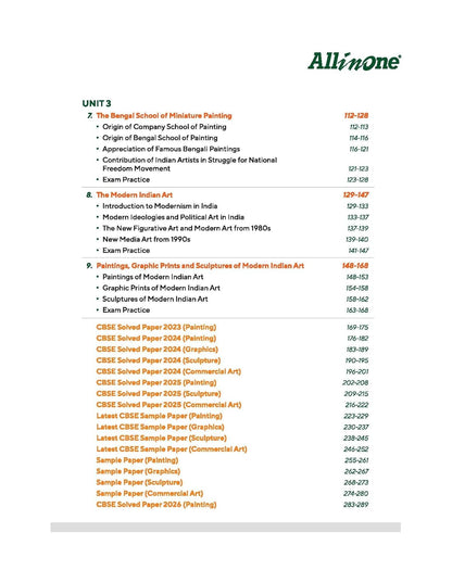 Arihant All in One Fine Arts Class 12 for CBSE Exam 2026-27 | NCERT Based Complete Theory, Practice Exercises, CBQs, A-R, Sample Papers & Mind Maps | Revised Edition as per Latest Syllabus