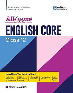 ARIHANT ALL IN ONE - ENGLISH CORE FOR CLASS 12