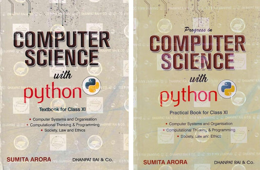 Computer Science with Python Textbook & Practical Book for Class 11 - by Sumita Arora (2026-27 Examination)