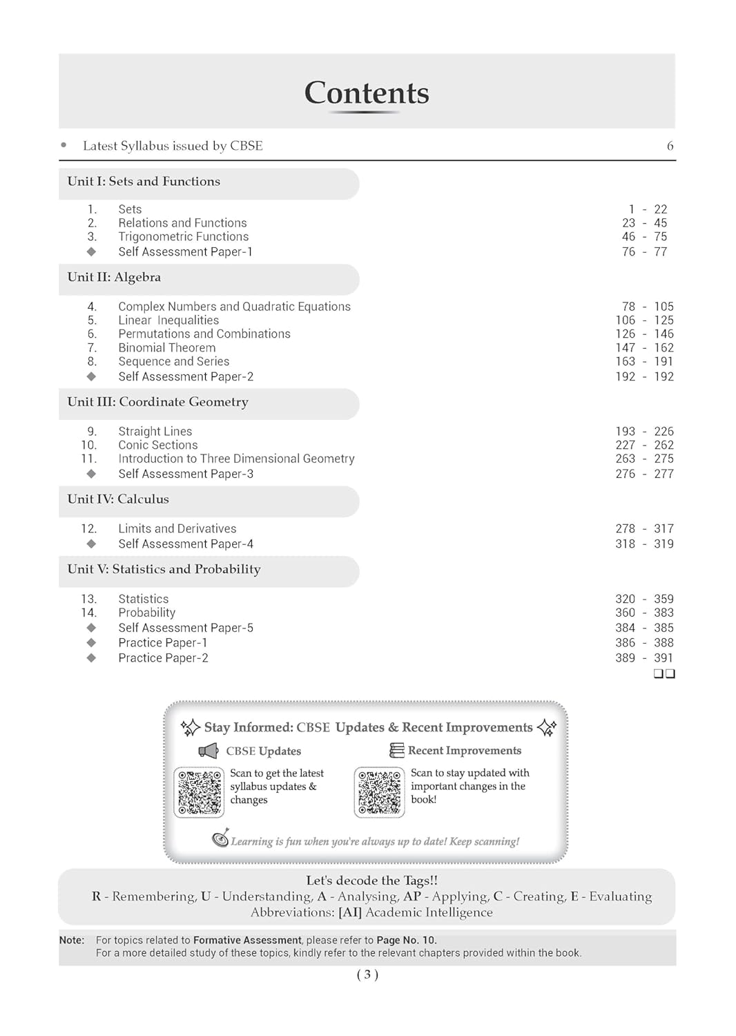 Oswaal CBSE Class 11 Mathematics Question Bank | Chapter & Topic-wise Solved Papers (2017–2026) | Based on Latest Syllabus (April 2026) | Includes 2026 Papers | For 2027 Exam