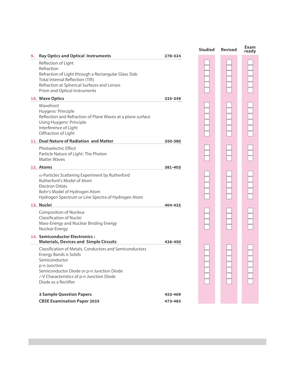 Arihant All in One Physics Class 12 for CBSE Exams 2025-26 | Revised Edition as per latest syllabus | Simplified Theory, In Text & Chapter Exercises, All Types of Exam Pattern Questions, CBQs, MCQs, A-R, Case Based, Sample Question Papers, Mind Maps