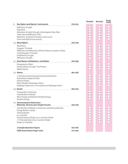 Arihant All in One Physics Class 12 for CBSE Exams 2025-26 | Revised Edition as per latest syllabus | Simplified Theory, In Text & Chapter Exercises, All Types of Exam Pattern Questions, CBQs, MCQs, A-R, Case Based, Sample Question Papers, Mind Maps