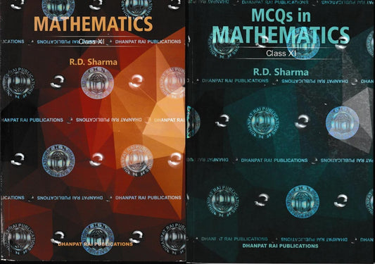 RD Sharma Mathematics for Class 11 CBSE - MAIN BOOK + MCQ BOOK [CANNOT BE SOLD SEPARATELY] - Combo Set of 2 Books Based on Latest 2026 NCERTs [ORIGINAL BOOK-TOP GRADE PAPER & PRINT] - For 2026-27