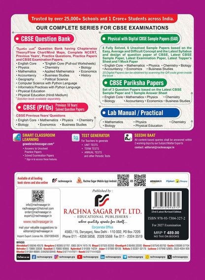 Together with CBSE Chapter wise Question Bank History for Class 12 2026–2027| Includes NCERT-Based Topic-wise Questions, Practice Papers & Solved board examination paper 2026