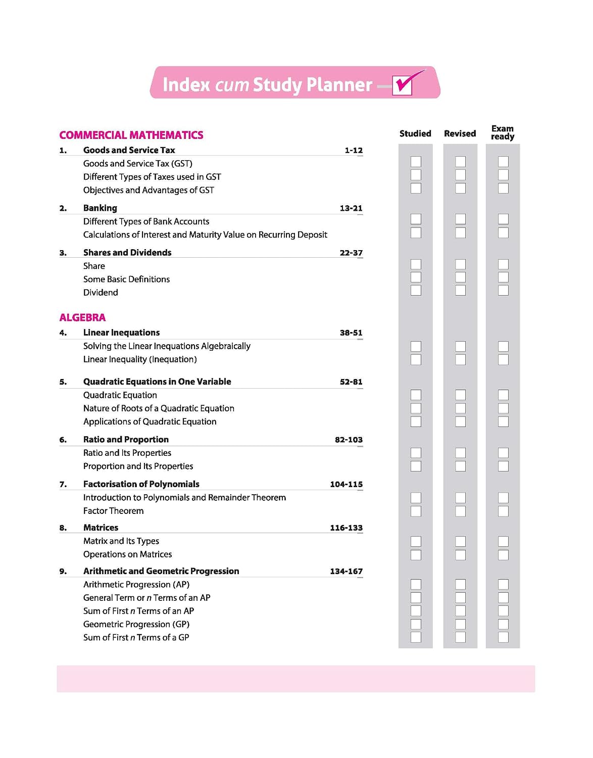Arihant ICSE All in One Mathematics Class 10 Exam 2027 | Complete Study Guide with Internal Assessment | Theory, Chapter Exercises, Sample Papers & Exam Questions