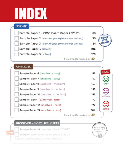 Educart CBSE Sample Paper Class 10 2026-27 English Language & Literature (with Topper-Style Solutions & Cheat Sheet Wall Chart) For 2027 Exam