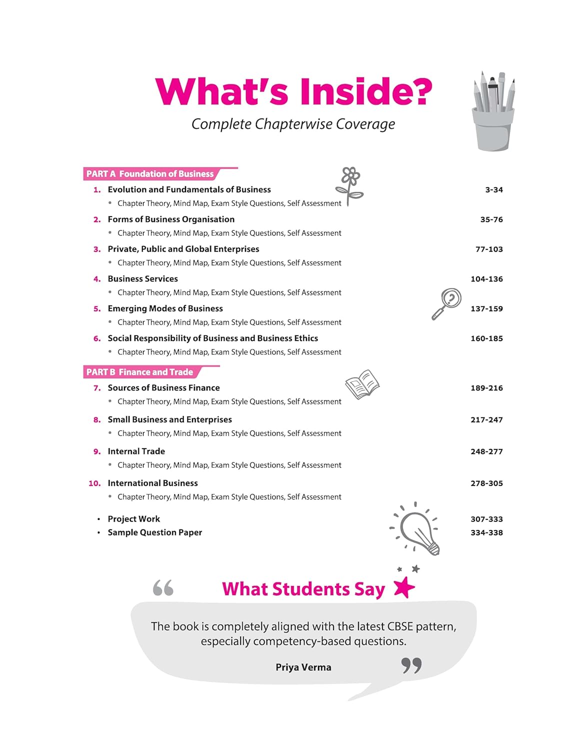 Arihant All in One Business Studies Class 11 for CBSE Exam 2026-27 | NCERT Based Complete Theory, Practice Exercises, CBQs, A-R, Sample Papers & Mind Maps | Revised Edition as per Latest Syllabus