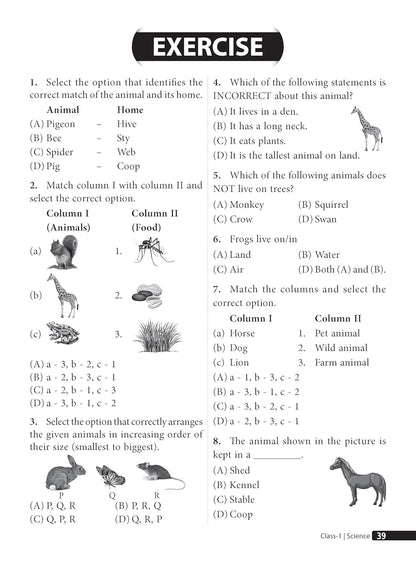 MTG Science (ISO) Olympiad Prep Guide Class 1 | Detailed Theory, Exercise with Self Test For Practice | SOF Olympiad Books For Exam 2026-27 (Useful For Level-1)
