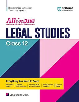 ARIHANT ALL IN ONE - LEGAL STUDIES FOR CLASS 12