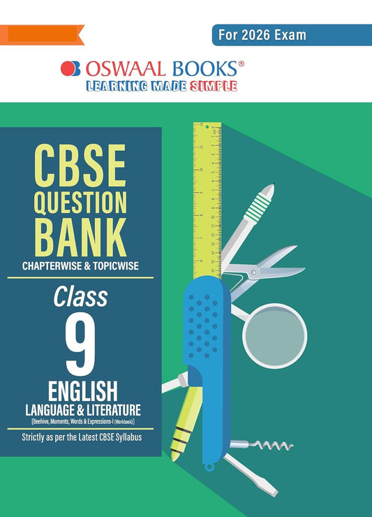Oswaal CBSE Question Bank Class 9 Set of 4 Books | English | Mathematics | Science | Social Science | Chapterwise & Topicwise Solved Papers | For 2026 Exams