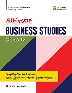 ARIHANT ALL IN ONE - BUSINESS STUDIES FOR CLASS 12