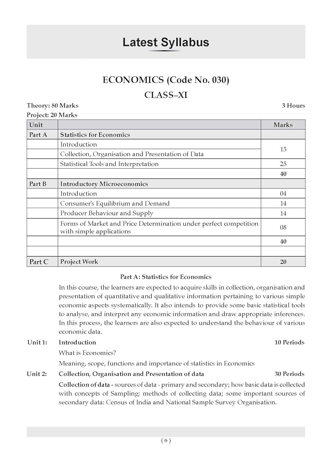 Oswaal CBSE Class 11 Economics Question Bank | Chapter & Topic-wise Solved Papers (2017–2026) | Based on Latest Syllabus (April 2026) | Includes 2026 Papers | For 2027 Exam