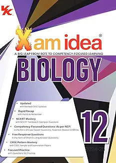 XAM IDEA BIOLOGY BOOK CLASS 12