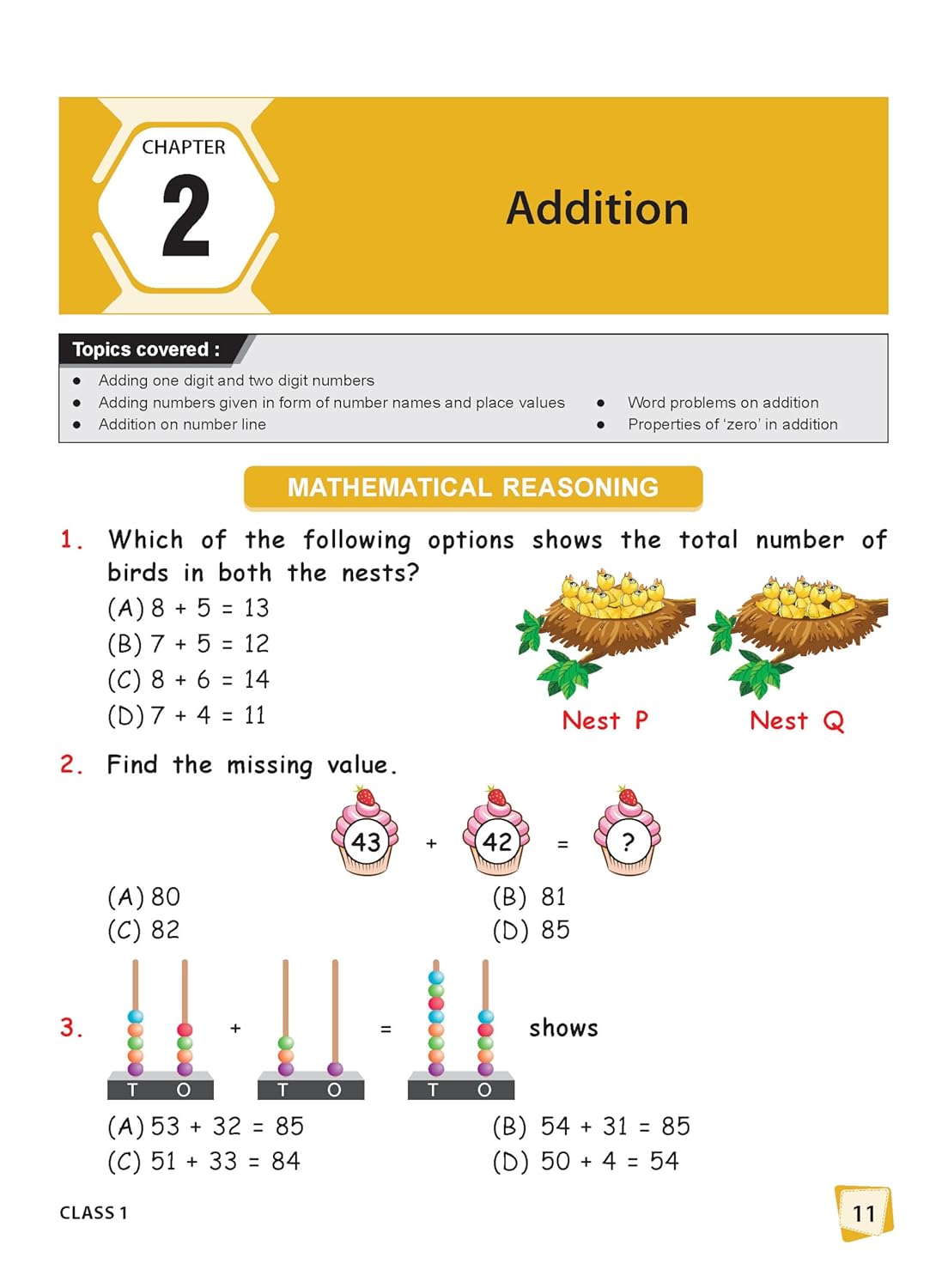 MTG International Mathematics Olympiad (IMO) Workbook Class 1 - Chapter-wise MCQs with Achievers Section - SOF Olympiad Books For 2026-27 Exam